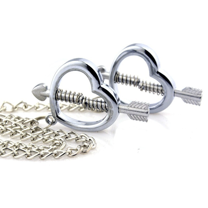 Generique Pinces pour les tétons Cupid Heart